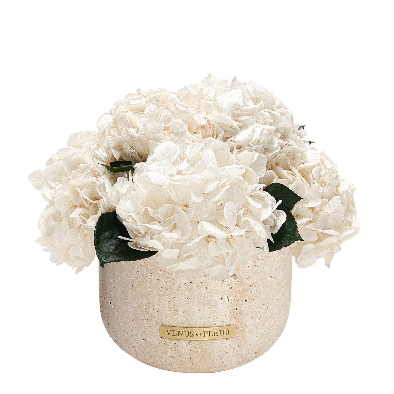 Terre Travertine Vase